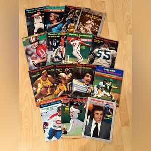 Vintage Sports Illustrated Magazine Collection 15  1972/73/74